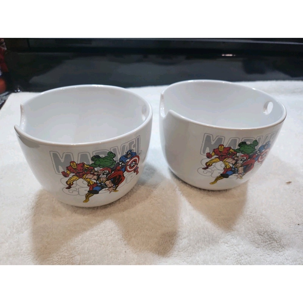 Avengers~Marvel Retro Comics Group | 20-Ounce Ramen Bowl-No Sticks